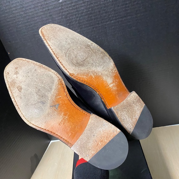 Magnanni Size 9 SILVIO Double Monk Strap Shoes Black Leather With Box - Picture 13 of 14